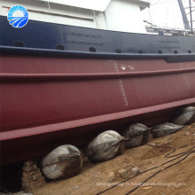 Ascenseur flottant de bateau en caoutchouc de bateau gonflable et airbag de terre